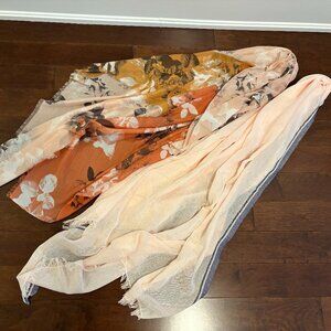 Galeries Lafayette Scarves - Two Items - Brand New Condition